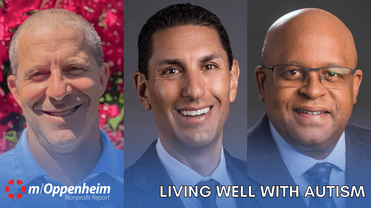 Patrick D. Paul, Executive Director & CEO of Anderson Center for Autism; Daniel Openden, PH.D., BCBA-D, President & CEO of Southwest Autism Research & Resource Center (SARRC); & Brad Boardman, Executive Director of Morgan Autism Center.